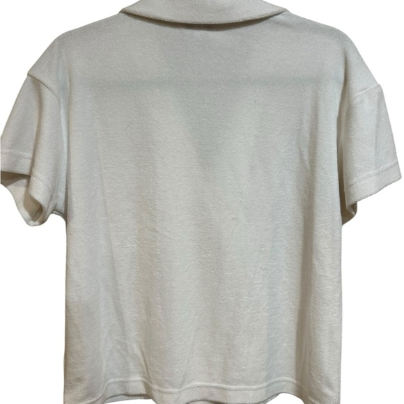 Juicy Couture White Collar Button Down Shirt - Picture 4 of 6